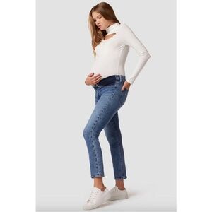 Hudson Nico Maternity Straight Ankle Jean Journey Home Womens Size 27